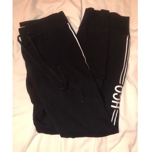 Hollister navy blue joggers/sweats